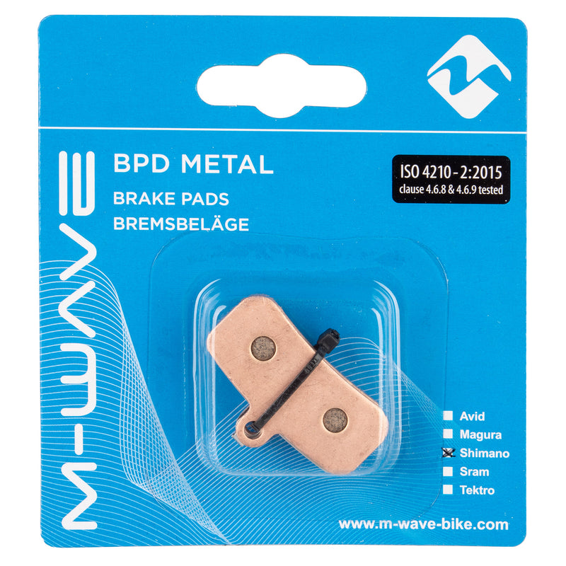 Afbeelding laden in galerijviewer, M-wave bpd metal s2 brake pads for disc brake

