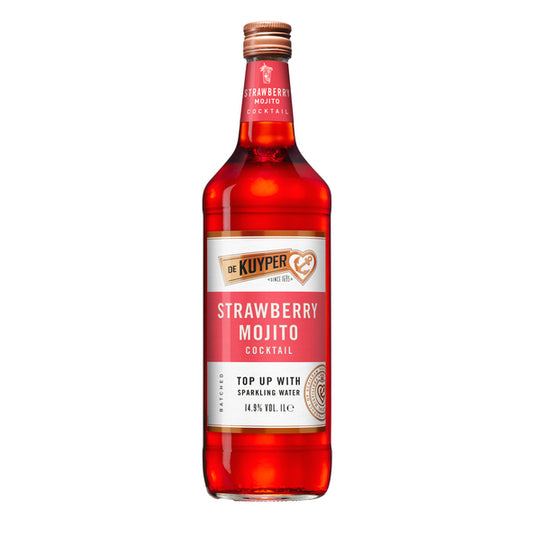 De kuyper strawberry mojito cocktail (1 liter)