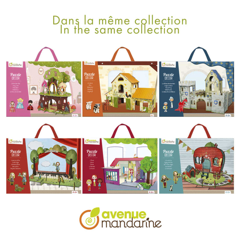 Afbeelding laden in galerijviewer, Avenue mandarine avenue mandarine 3d-puzzel farm

