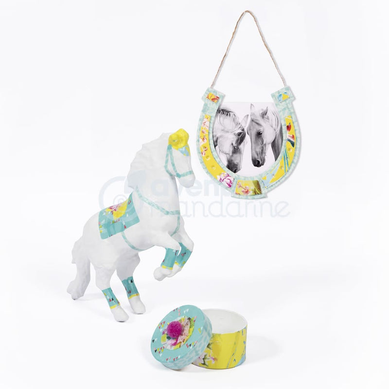 Afbeelding laden in galerijviewer, Avenue Mandarine Avenue Mandarine Knutseldoos Horse Riding
