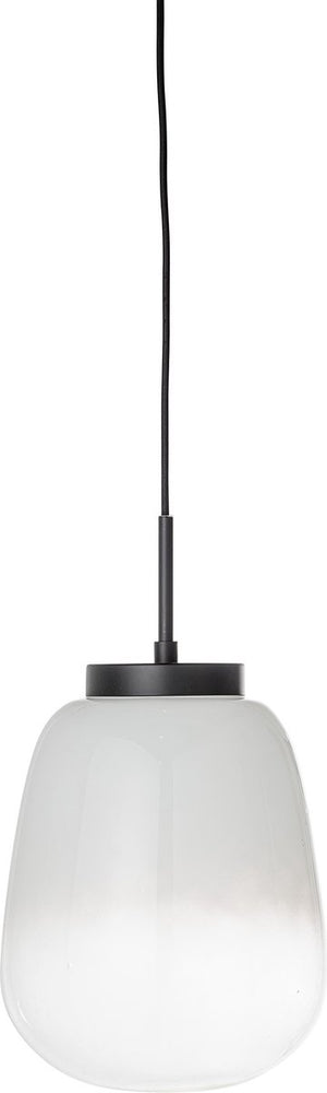 Bloomingville - ece hanglamp - wit - glas