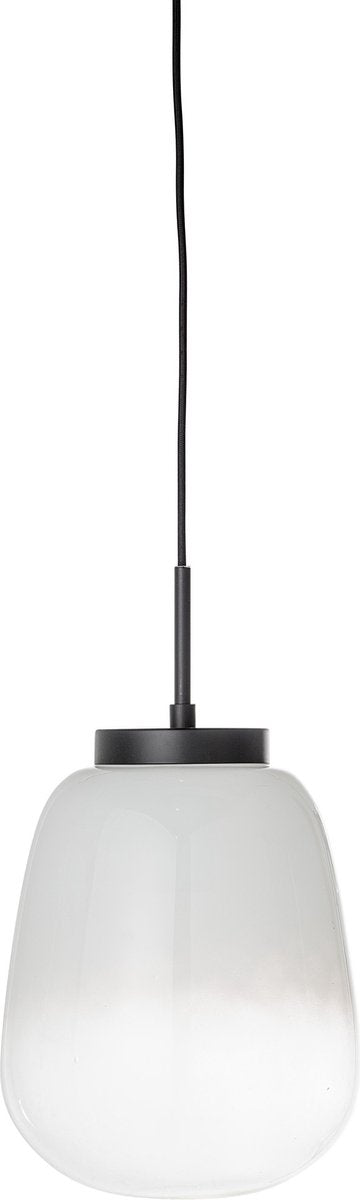 Bloomingville - ece hanglamp - wit - glas