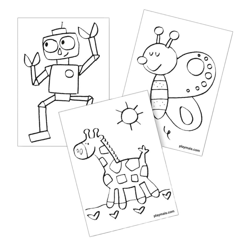 Afbeelding laden in galerijviewer, Playmais boekje - cards
