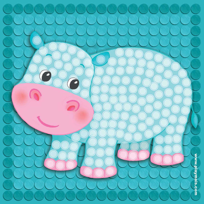 Afbeelding laden in galerijviewer, Playmais mosaic dierentuindieren
