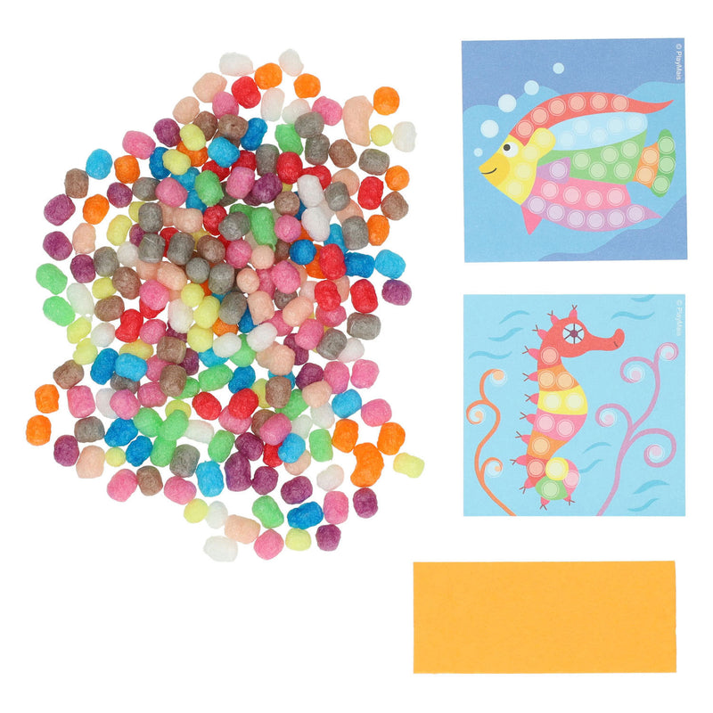 Afbeelding laden in galerijviewer, Playmais mini mosaic - onderwaterwereld
