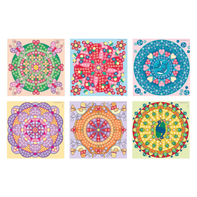Afbeelding laden in galerijviewer, PlayMais Trendy Mosaic Mandala's (>3.000 Stukjes)
