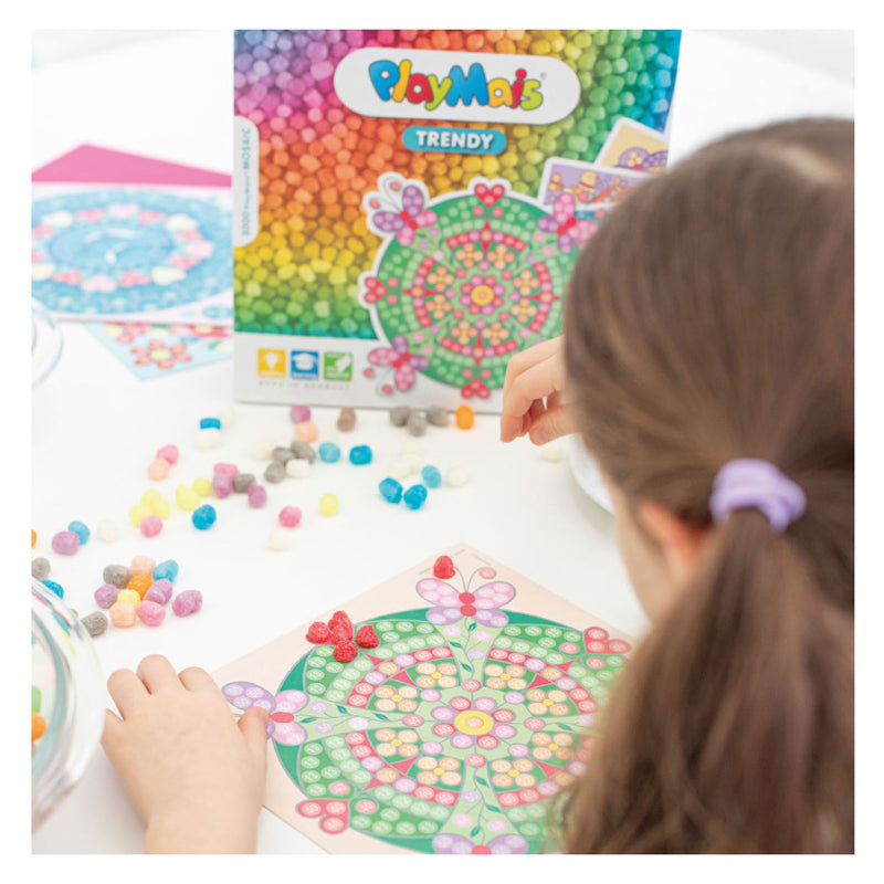 Afbeelding laden in galerijviewer, PlayMais Trendy Mosaic Mandala's (>3.000 Stukjes)
