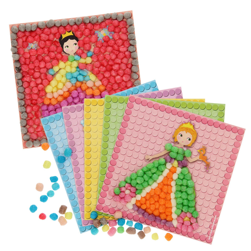 Afbeelding laden in galerijviewer, Playmais mosaic kaarten versieren prinses

