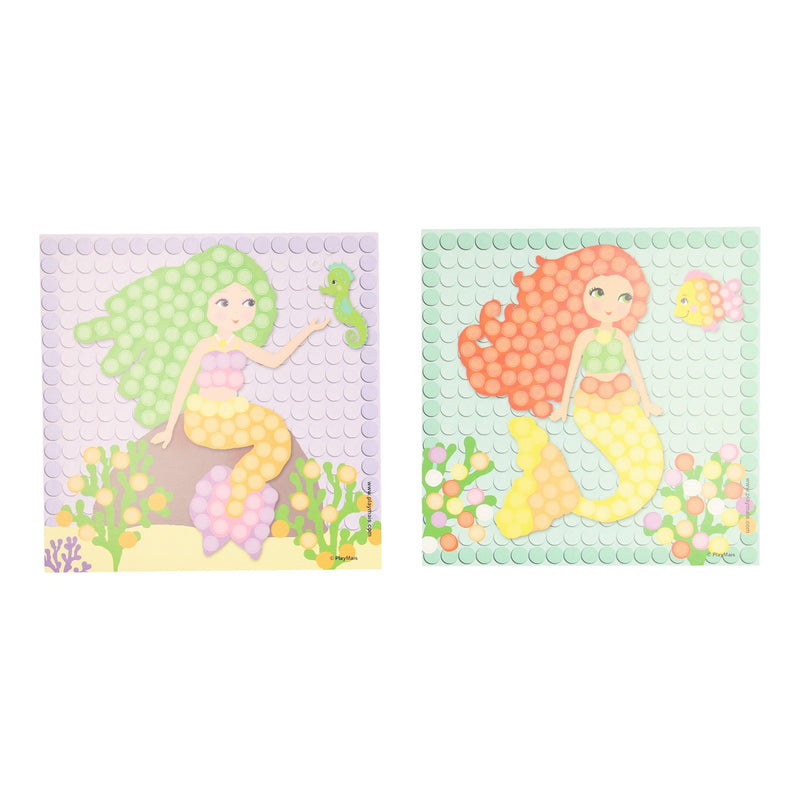 Afbeelding laden in galerijviewer, PlayMais Mosaic Kaarten Versieren Dream Zeemeermin
