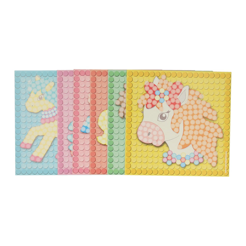 Afbeelding laden in galerijviewer, PlayMais Mosaic Kaarten Versieren Meisjes Set, 24st.
