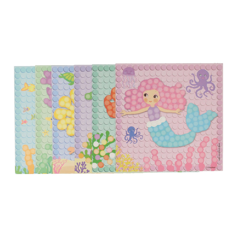 Afbeelding laden in galerijviewer, PlayMais Mosaic Kaarten Versieren Meisjes Set, 24st.
