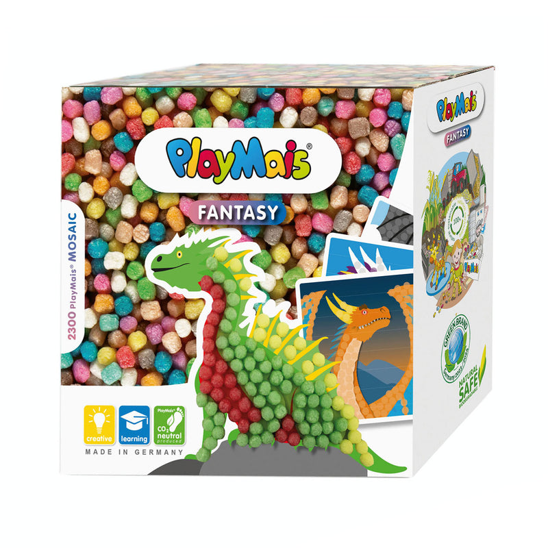 Afbeelding laden in galerijviewer, Playmais mosaic fantasy dragon (>2300 stukjes)
