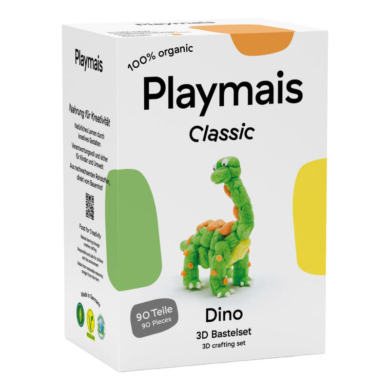 Afbeelding laden in galerijviewer, Playmais classic 3d dino - 90 stukjes
