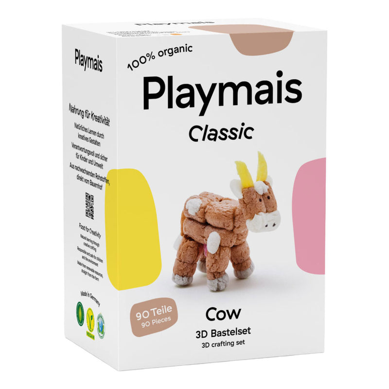 Afbeelding laden in galerijviewer, Playmais classic 3d koe - 90 stukjes
