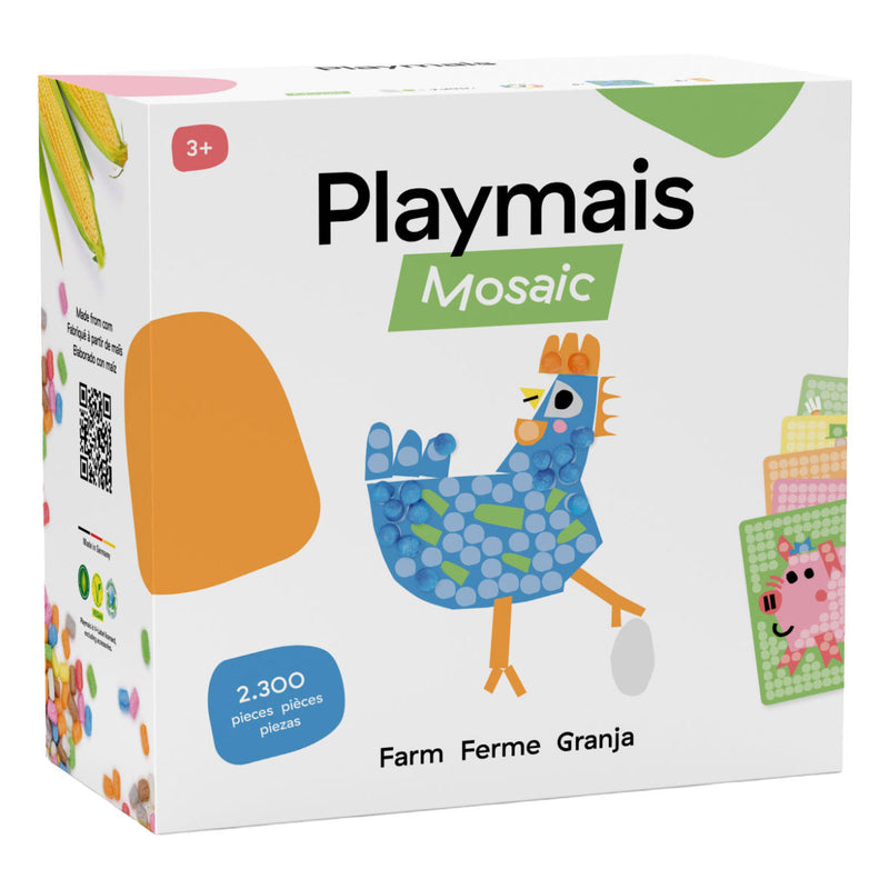 Afbeelding laden in galerijviewer, Playmais mosaic boerderij - 2300 stukjes
