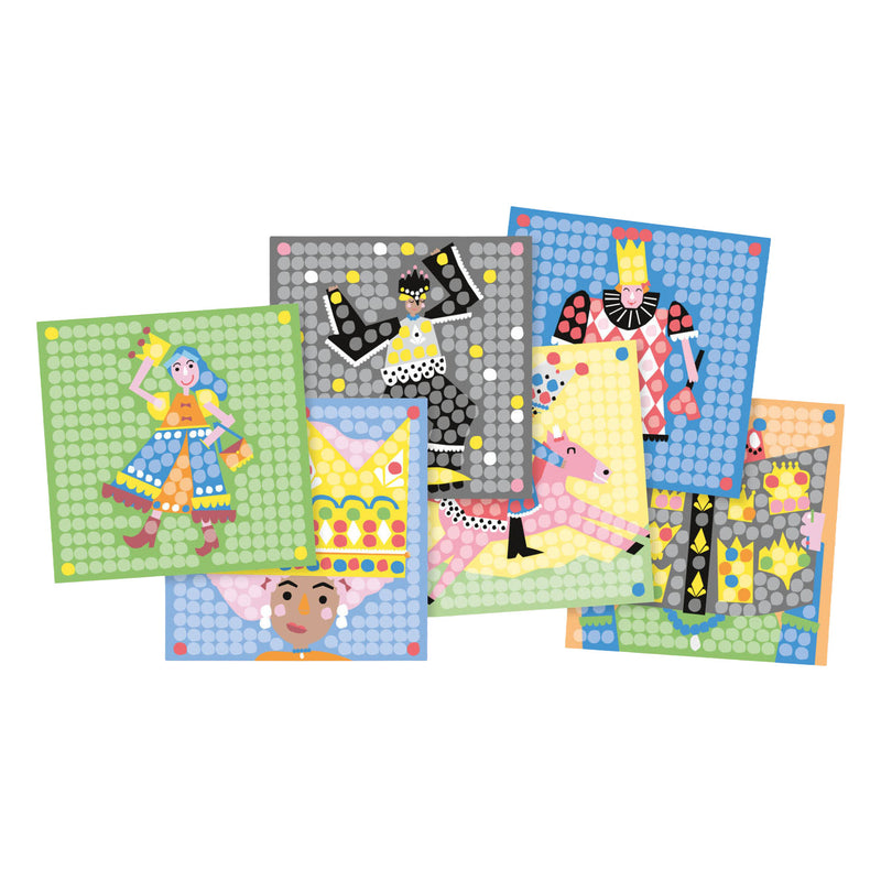 Afbeelding laden in galerijviewer, Playmais mosaic kaarten versieren prinses
