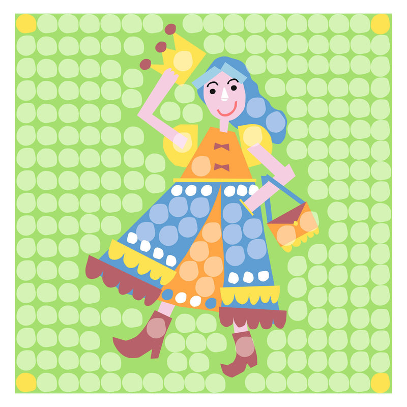 Afbeelding laden in galerijviewer, Playmais mosaic kaarten versieren prinses

