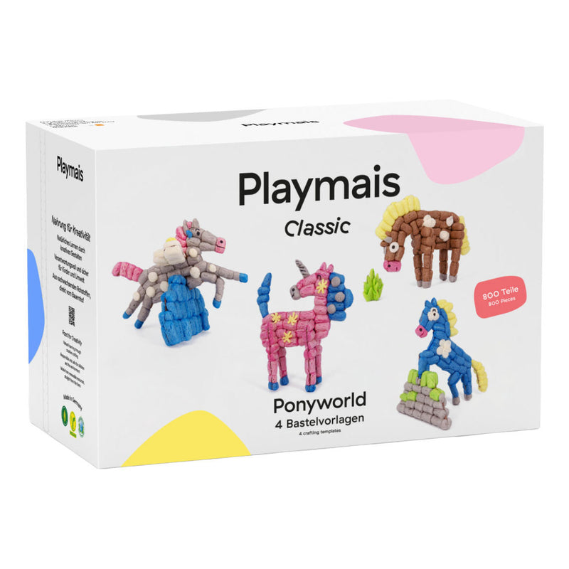 Afbeelding laden in galerijviewer, Playmais classic ponywereld - 800 stukjes
