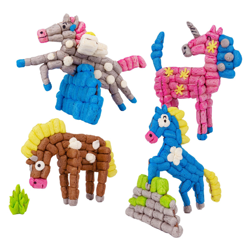 Afbeelding laden in galerijviewer, Playmais classic ponywereld - 800 stukjes
