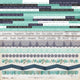 Kaisercraft • blue bay sticker sheet 30,5x30,5cm