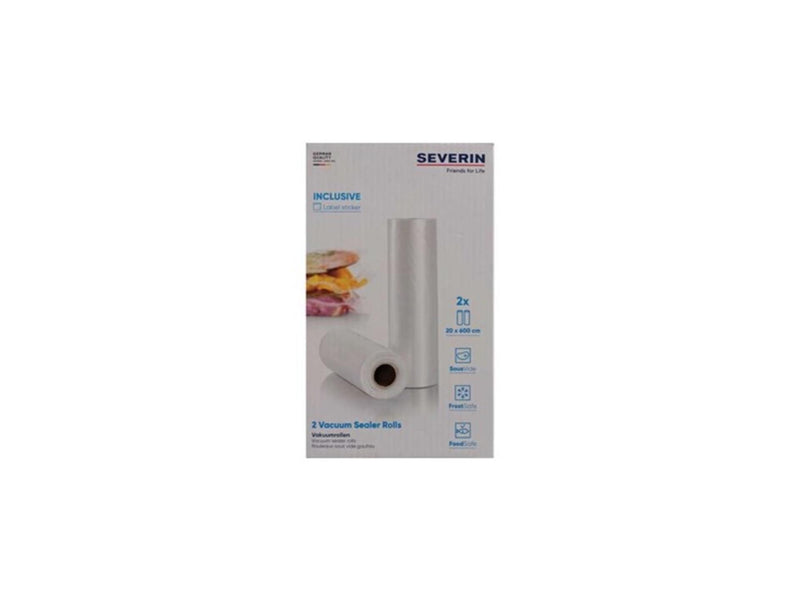 Afbeelding laden in galerijviewer, Severin 2 folierollen voor vacuum sealer
