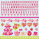 Kaisercraft • tea party sticker sheet 30,5x30,5cm