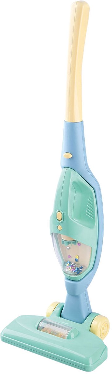 Playgo 2in1 draadloze stofzuiger met licht en geluid