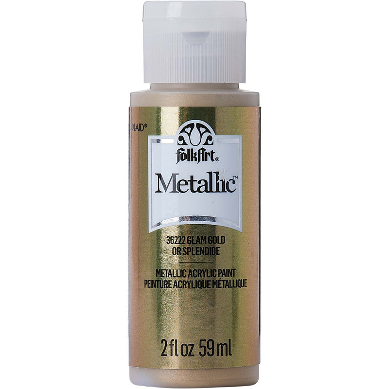 Afbeelding laden in galerijviewer, Folkart • metallic acrylic paint glam gold 59ml
