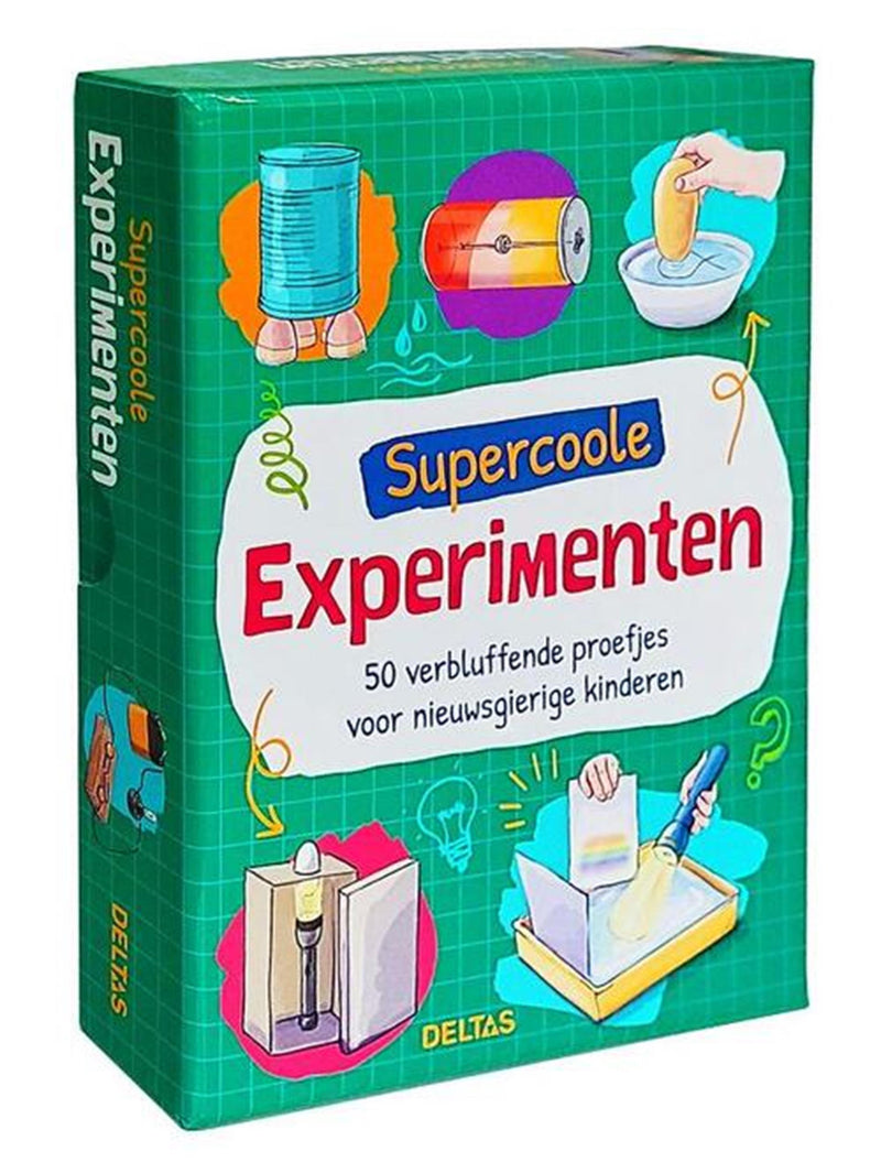 Afbeelding laden in galerijviewer, Deltas supercoole experimenten - doos met kaarten
