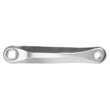 M-wave crankarm links aluminium 170 mm - zilver