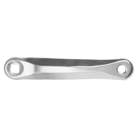 M-wave crankarm links aluminium 170 mm - zilver