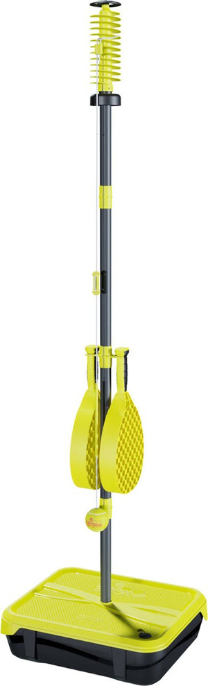 Swingball pro tennispaal met all surface basis zwart geel