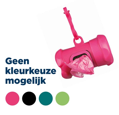 Afbeelding laden in galerijviewer, Trixie poepzakhouder botvorm met poepzakjes assorti
