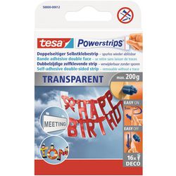 Tesa deco powerstrips transparant