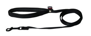 Martin hondenriem nylon zwart