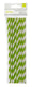 American crafts • paper straws 4 cricket stripe