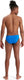 Speedo eco+ brief 7 cm heren - zwembroek heren - chloorbestendige zwemslip heren - strakke sportzwembroek met trekkoord - rood - l