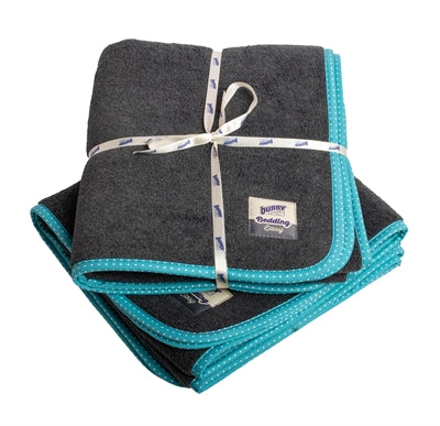 Afbeelding laden in galerijviewer, Bunny nature bunnybedding easy plasmat turquoise
