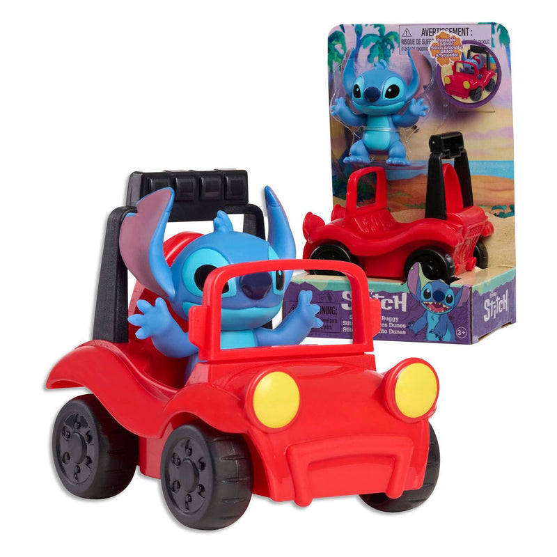 Afbeelding laden in galerijviewer, Just play stitch met strandbuggy speelgoedauto
