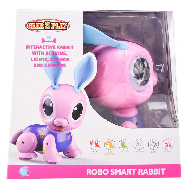 Afbeelding laden in galerijviewer, Gear2play robo smart rabit interactief dier
