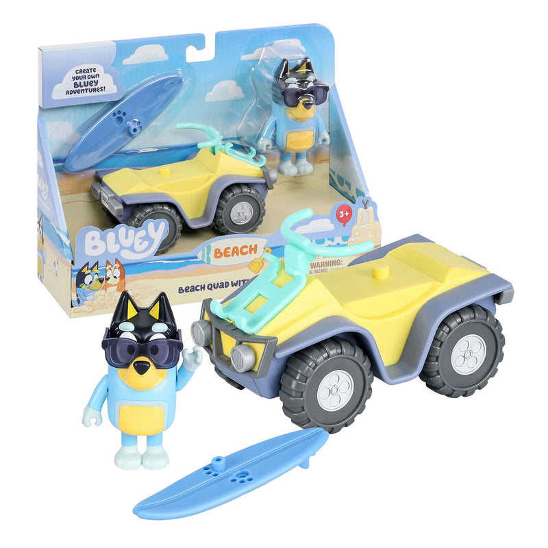 Afbeelding laden in galerijviewer, Moose toys bluey beach quad speelfiguur
