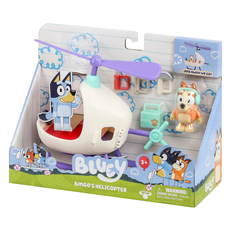 Afbeelding laden in galerijviewer, Moose toys bluey helikopter bingo speelfiguur
