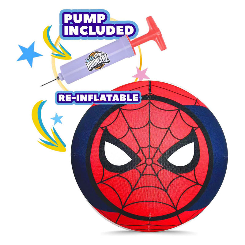 Afbeelding laden in galerijviewer, Gear2play lit'l biggie bouncerz spiderman - opblaasbare speelgoedbal
