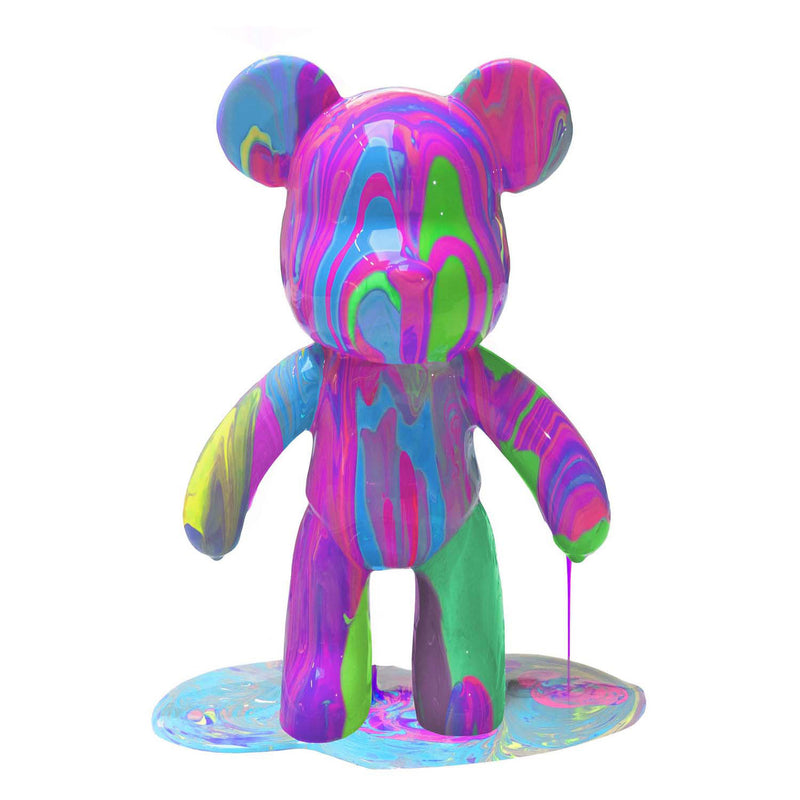 Afbeelding laden in galerijviewer, Spectron grote marmeren look beer gietset - incl 5 neon verfkleuren
