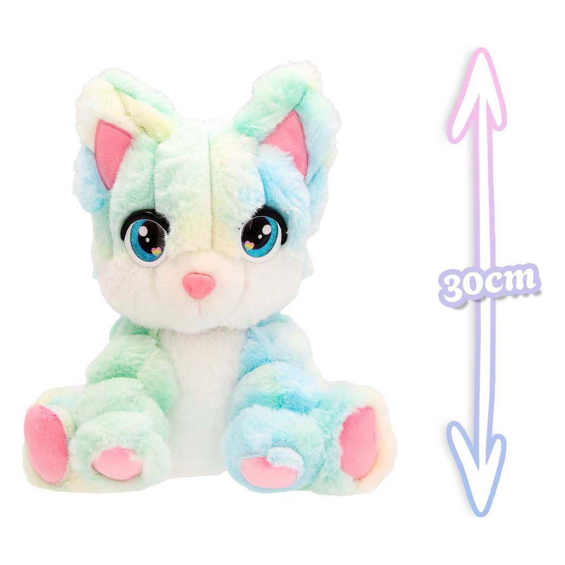 Afbeelding laden in galerijviewer, Spectron cotton cuties kitty - geurende suikerspin knuffel, 30cm
