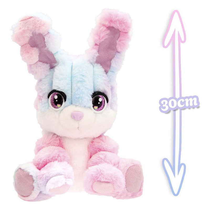 Afbeelding laden in galerijviewer, Spectron cotton cuties bunny - geurende suikerspin knuffel - 30cm
