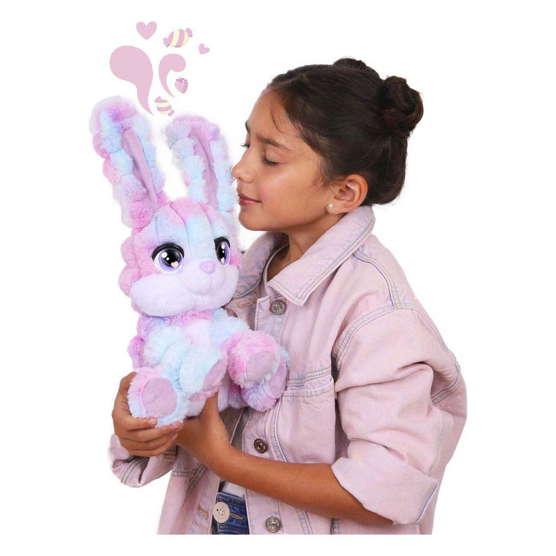 Afbeelding laden in galerijviewer, Spectron cotton cuties bunny - geurende suikerspin knuffel - 30cm
