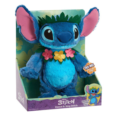 Just play disney stitch - dans zing met stitch - interactieve pluchen knuffel