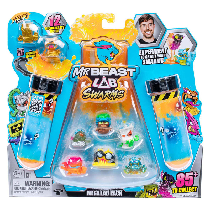 Afbeelding laden in galerijviewer, Spectron mrbeast lab swarms series 2 atomic serie actiefiguur, 12-pack
