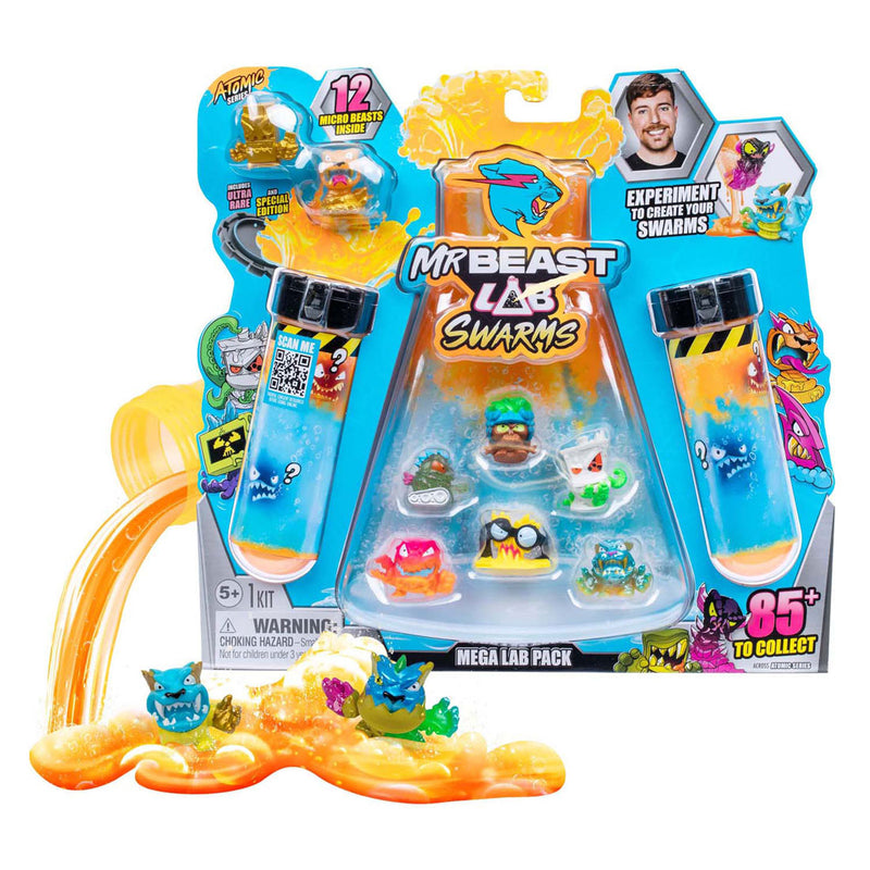 Afbeelding laden in galerijviewer, Spectron mrbeast lab swarms series 2 atomic serie actiefiguur, 12-pack
